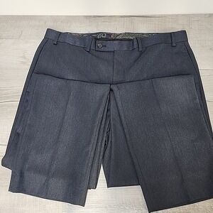 Ralph Lauren Dress Slacks Men's 36x32 Black Classic Corpcore Slash Pocket Flat